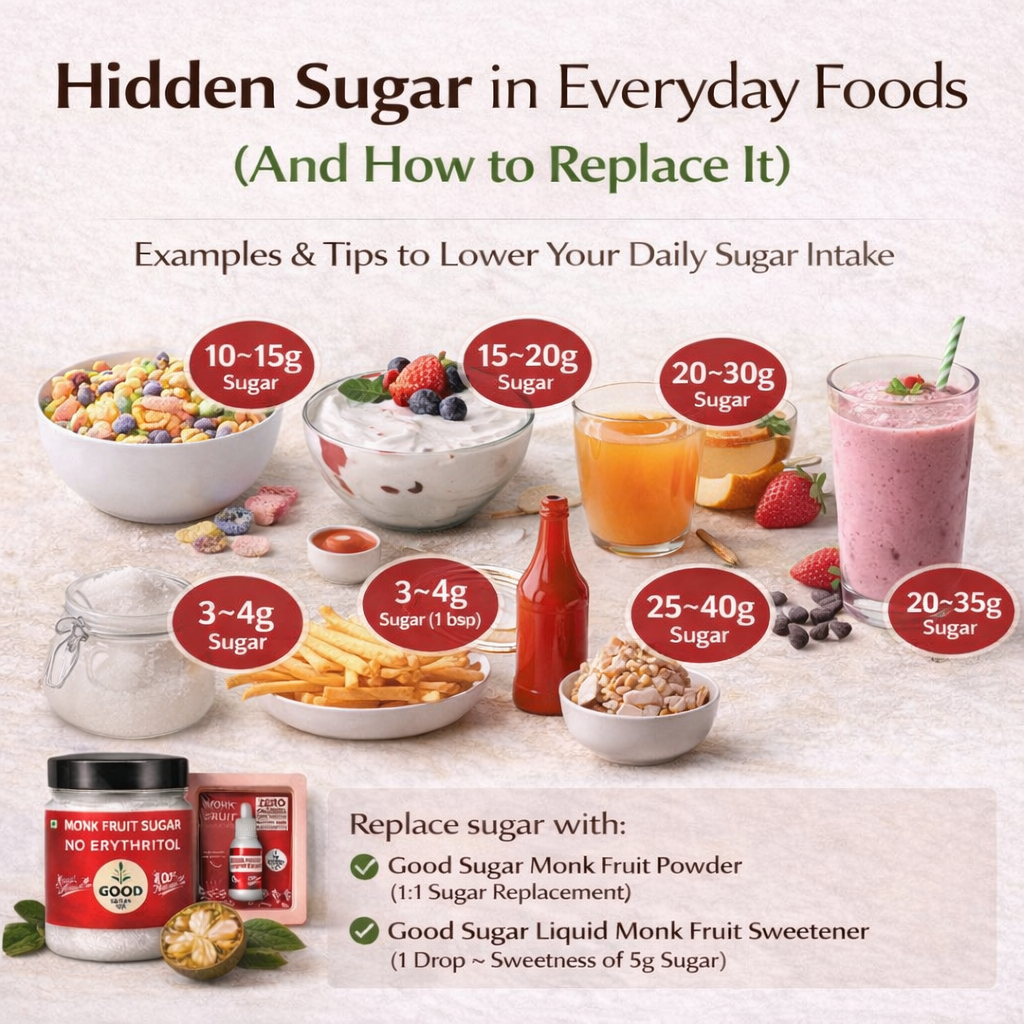 Hidden Sugar in Everyday Foods (And How to Replace It)