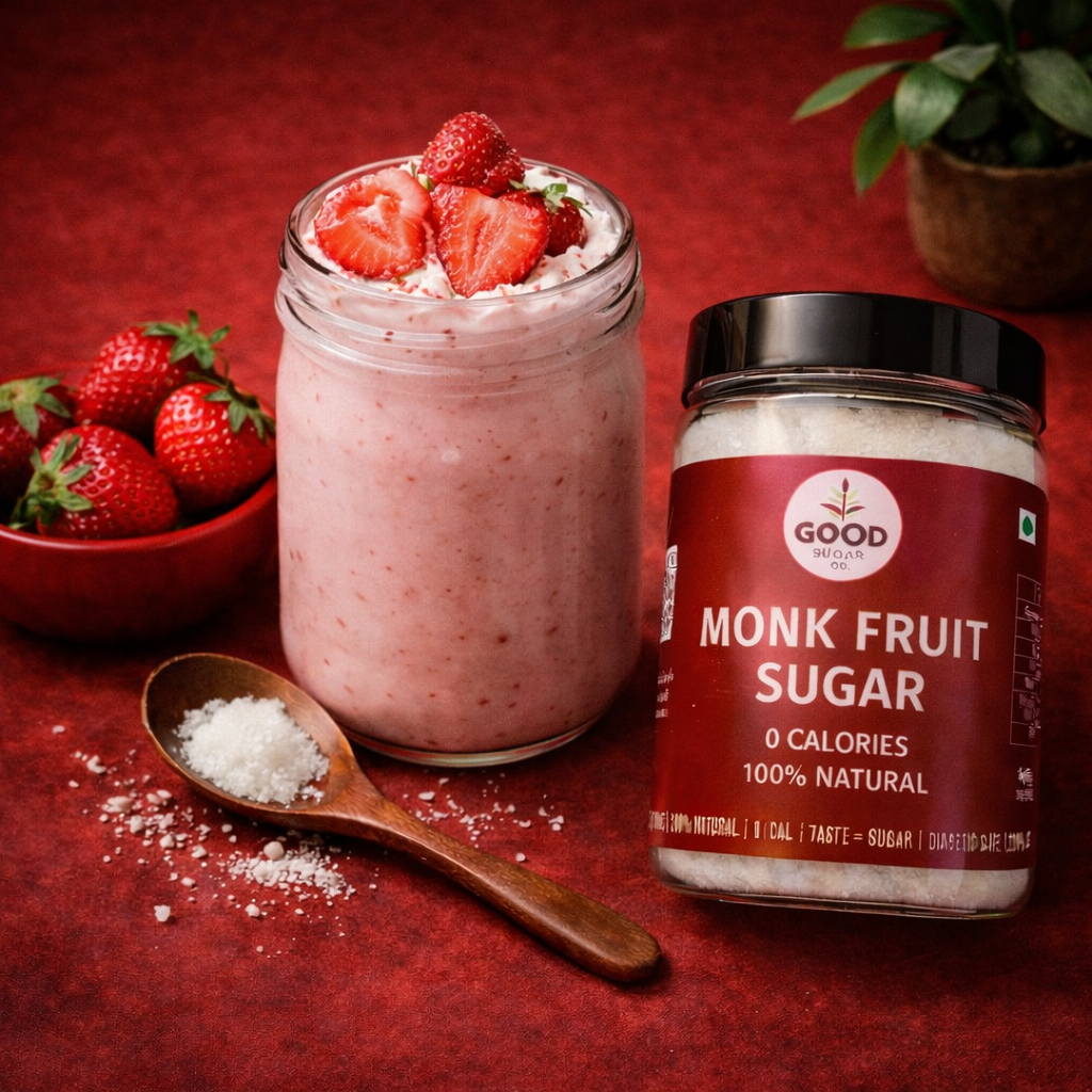 Monk Fruit Powder Sugar | 0 CAL, 100% Natural | Monk Fruit + Erythritol