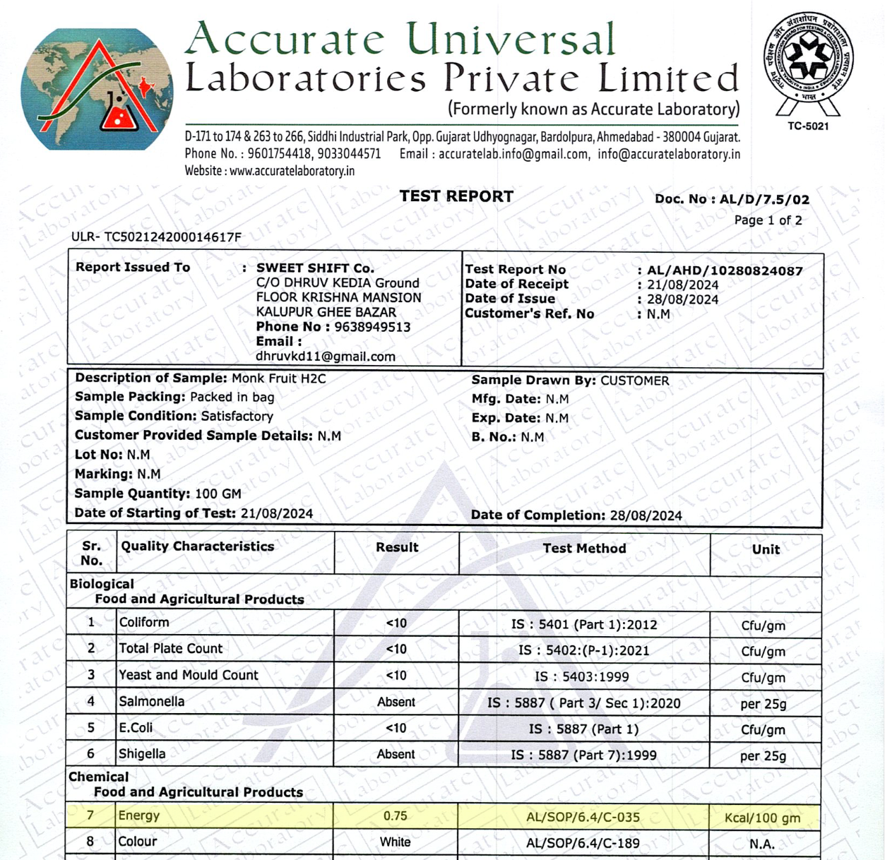 Monk Fruit Powder Sugar | 0 CAL, 100% Natural | Monk Fruit + Erythritol