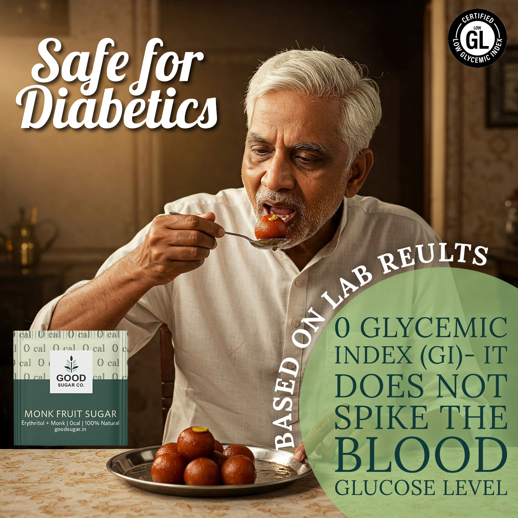 Monk Fruit Sugar Sachets