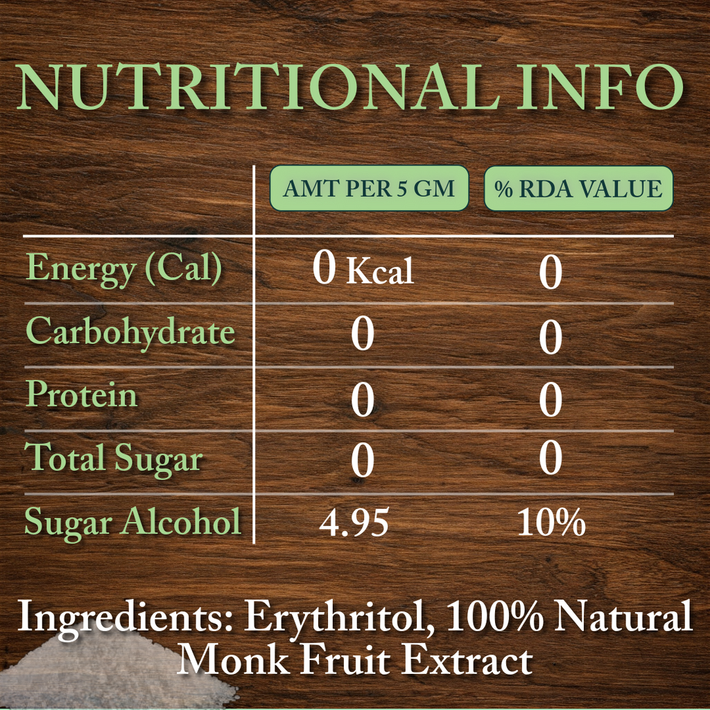 Monk Fruit Sugar Sachets